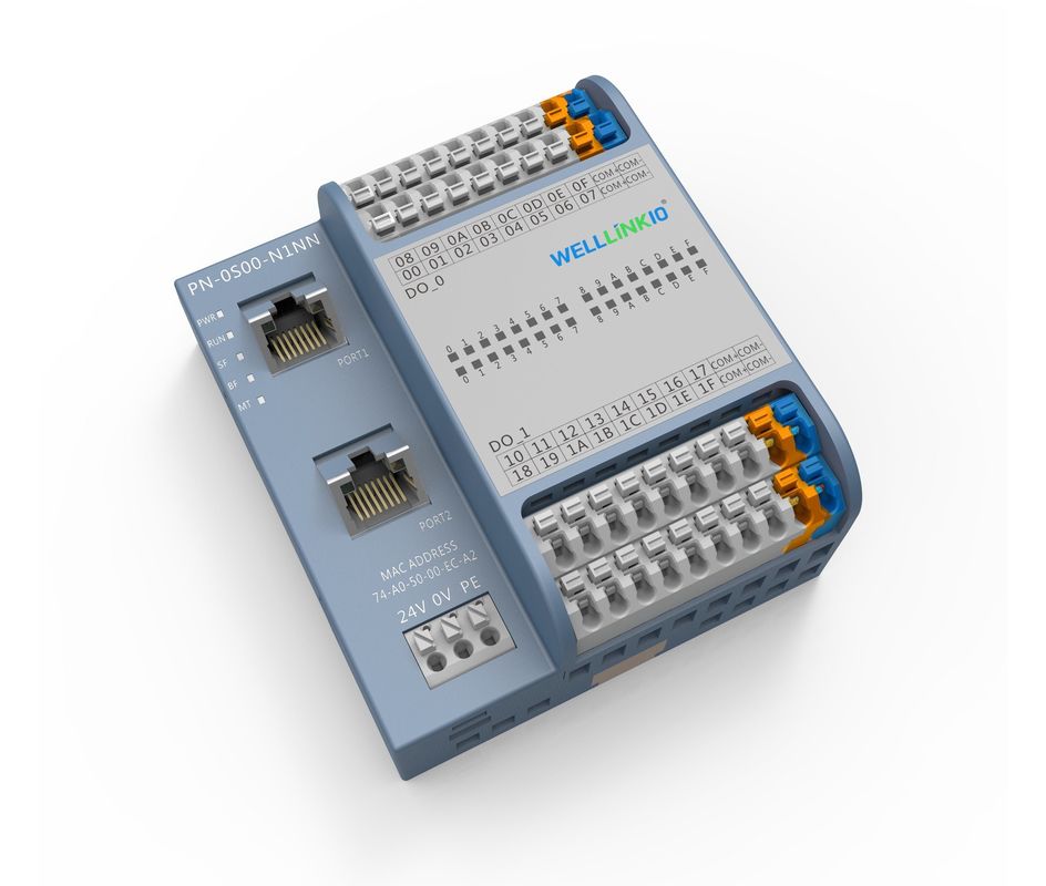 Decowell FS Series Integrated I/O Module with PNP Signal Level Input ...