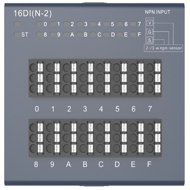 RS Series Integrated I/O Input Output Module PLC Communication 16di ...