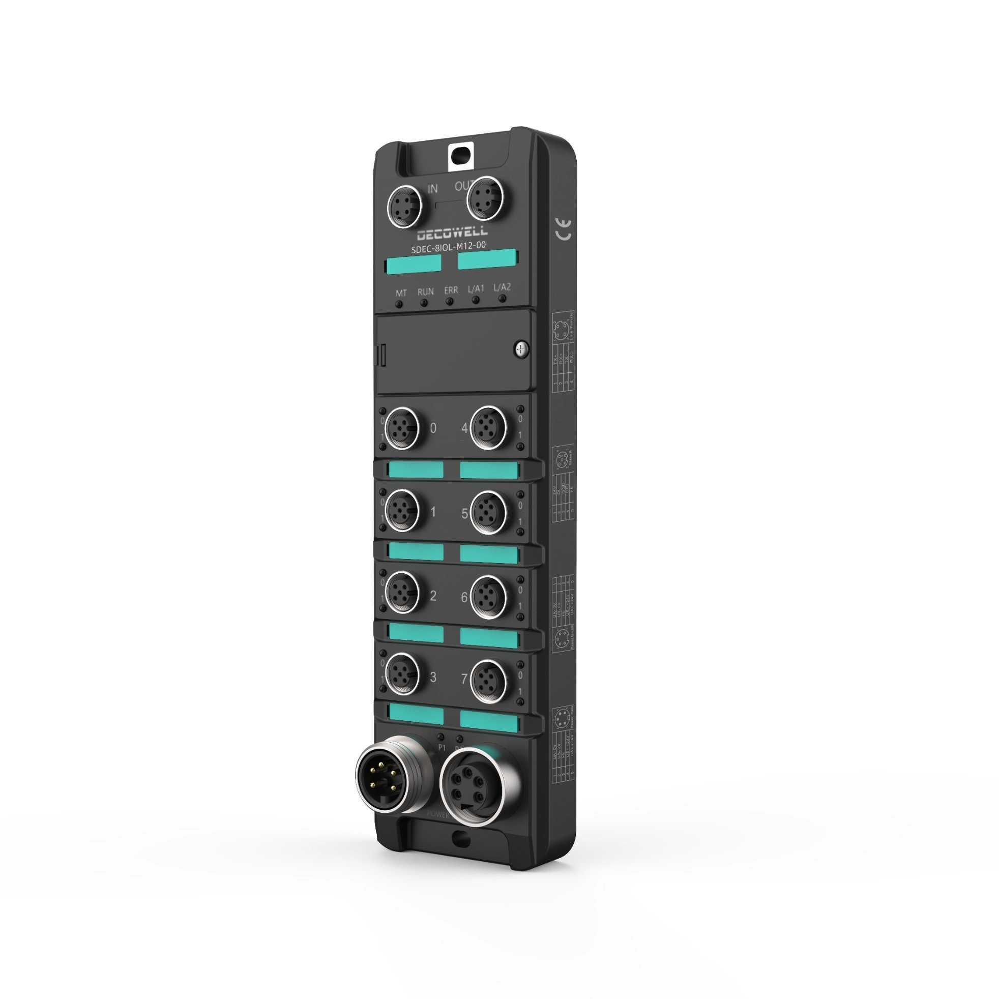 Decowell SD Series IP67 I/O Modules: ODM PLC Input/Output IO-Link ...