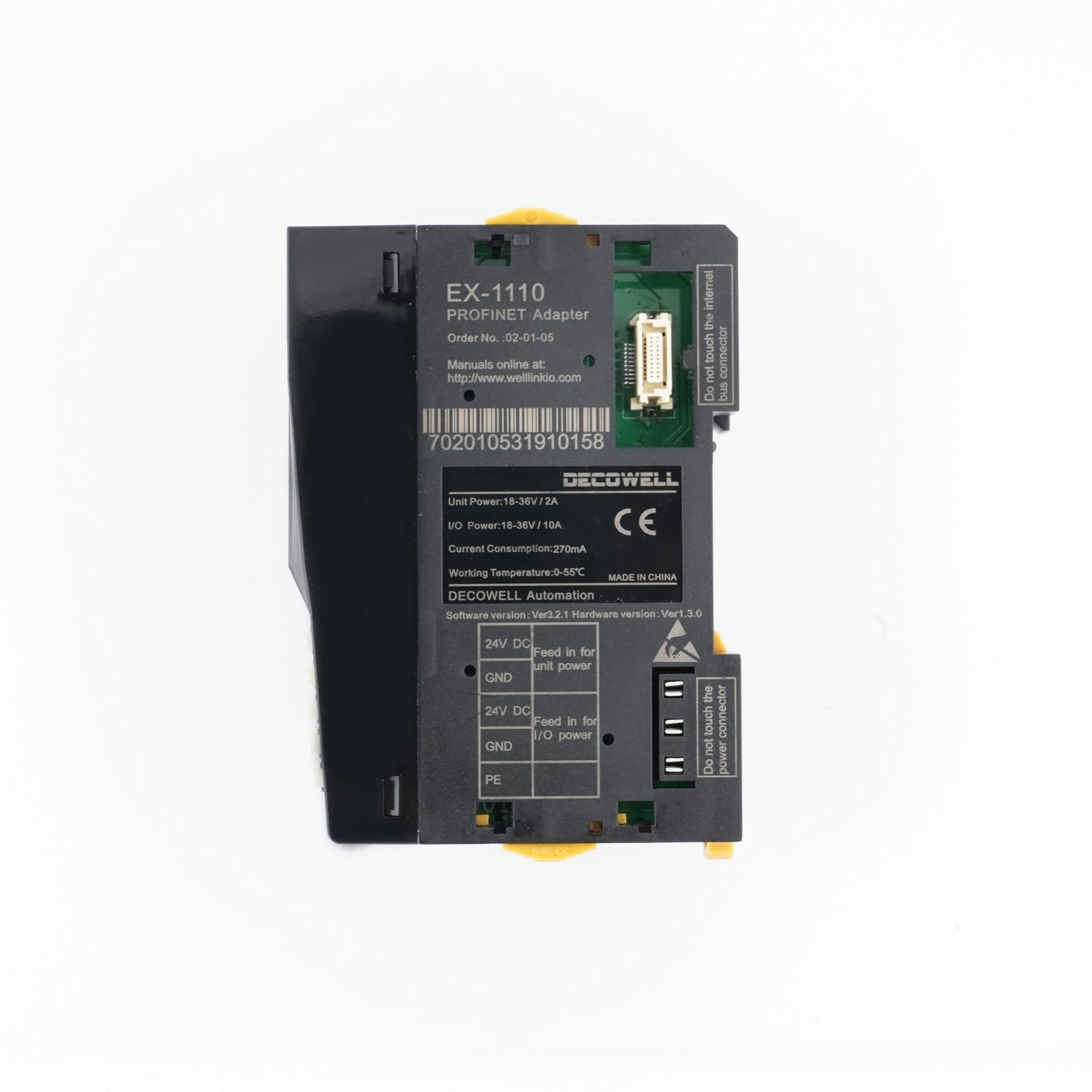 Decowell EX-1050 Digital Input Expansion Module CANopen Adapter for ...