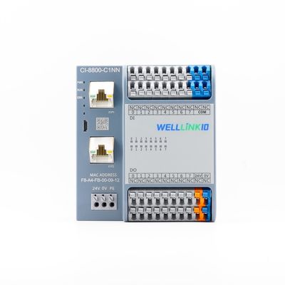 CC-Link Ie Field Basic Remote I/O Module 8di 8do Input Bidirectional ...