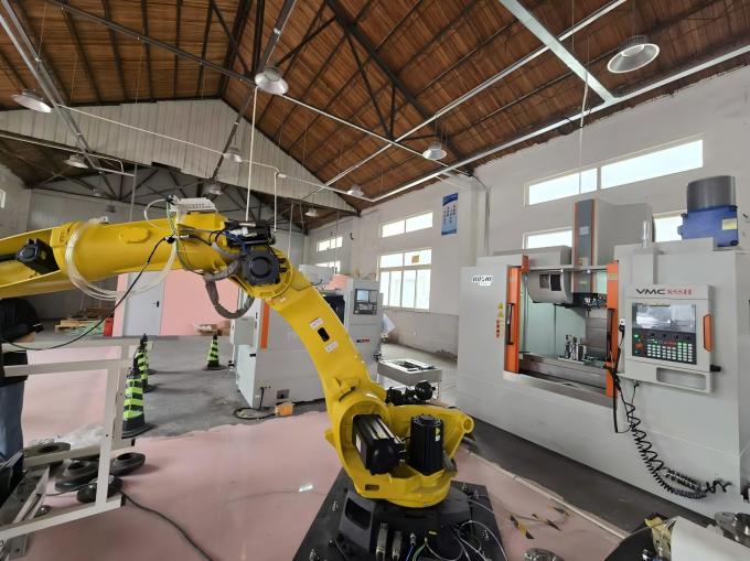 Decowell DECOWELL LS series IO helps flange processing automated production line ...